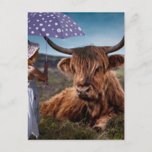 Wees aardig tegen dieren briefkaart
