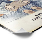 Wees aardig tegen dieren - Vintage Poster (Hoek)