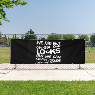 Wees aardig tegen elkaar in de banner