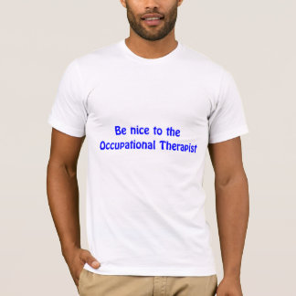Wees aardig tegen het T-shirt voor de bekertherapi