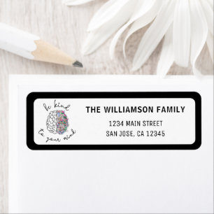 Wees aardig tegen je geest, hersenhersenhersengezo etiket