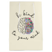 Wees aardig tegen je geest, hersenhersenhersengezo medium cadeauzakje (Achterkant)