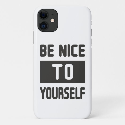 Wees aardig tegen jezelf Case-Mate iPhone case (Achterkant)