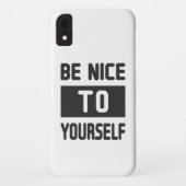 Wees aardig tegen jezelf Case-Mate iPhone case (Achterkant)
