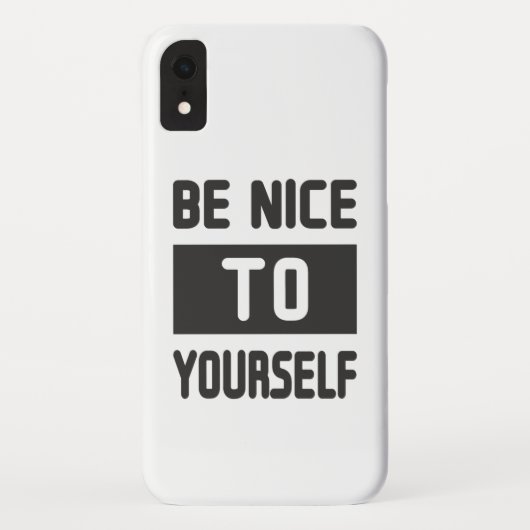 Wees aardig tegen jezelf Case-Mate iPhone case (Achterkant)