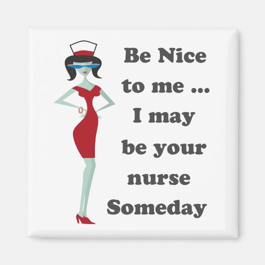 Wees aardig tegen mij magneet (Voorkant)