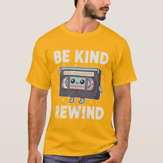 Wees aardig terugspoelen Cool Vintage 80's 90's Re T-shirt