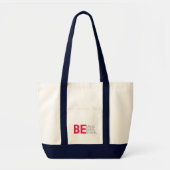 Wees aardig tote bag (Voorkant)