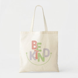 Wees aardig tote bag