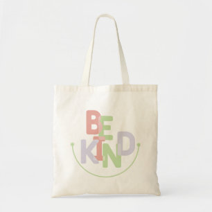Wees aardig tote bag