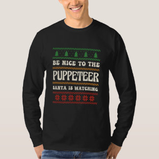 Wees aardig voor de poppenspeler vaardigheid verma t-shirt