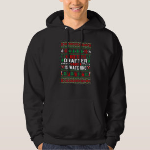 Wees Aardig Voor De Trekenaar Kerstman Sinterklaas Hoodie