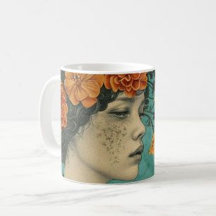 Wees aardig voor je geest Artistic Green B / G Koffiemok