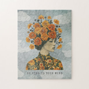 Wees aardig voor je geest puzzel legpuzzel