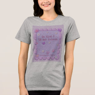 Wees aardig voor je net-vrienden t-shirt