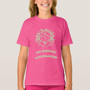 Wees aardig voor onze planeet: Caring Hands Earth T-shirt