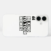 Wees aardig voor uw Memes Citaat Graphic T-Shirt Case-Mate iPhone Case (Achterkant (horizontaal))