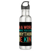 Wees aardig waterfles (Voorkant)