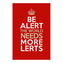 Wees alert! De wereld heeft meer moed nodig! Poste