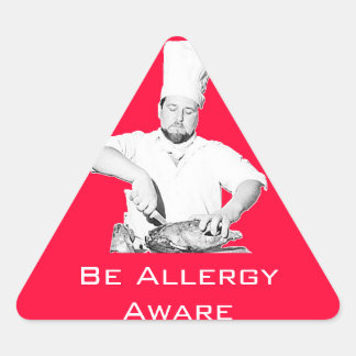 Wees allergiebewuste Sticker