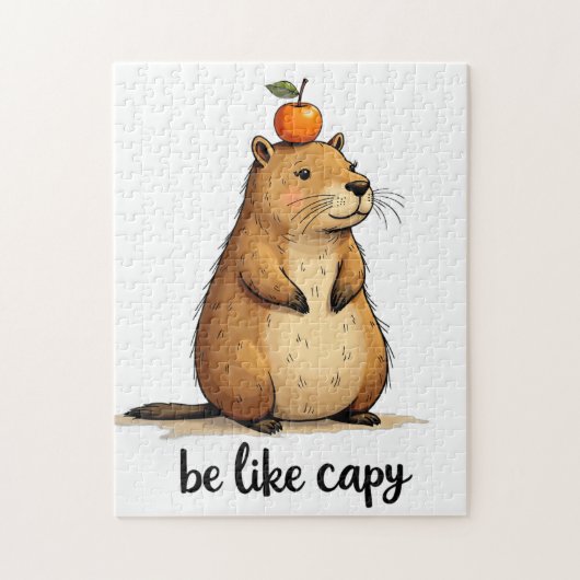 Wees als Capy Legpuzzel (Verticaal)