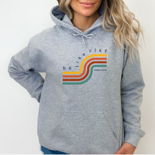 Wees als Clay Retro Bijbel Verse Christelijke vrou Hoodie