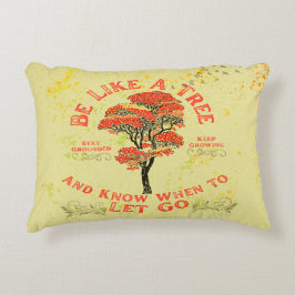 Wees als een boom accent kussen