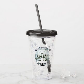 Wees als water dagelijks zen acryl drinkbeker