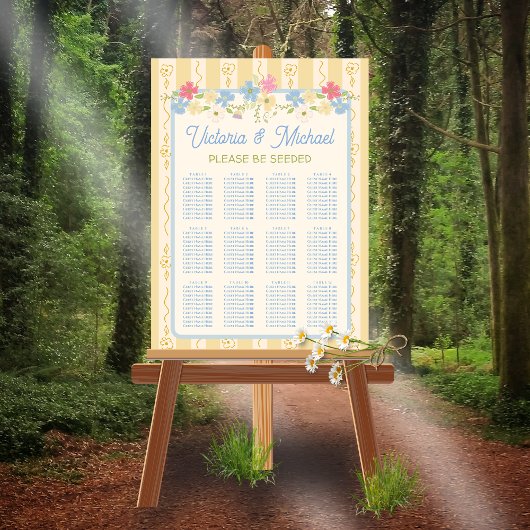 Wees alsjeblieft geplaatst Bloemzaad Pakket ontwer Poster