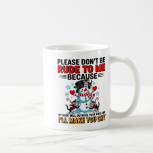 Wees alsjeblieft niet onbeleefd tegen me omdat mij koffiemok