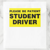 Wees alsjeblieft Sticker van het stuurprogramma vo (Tas)