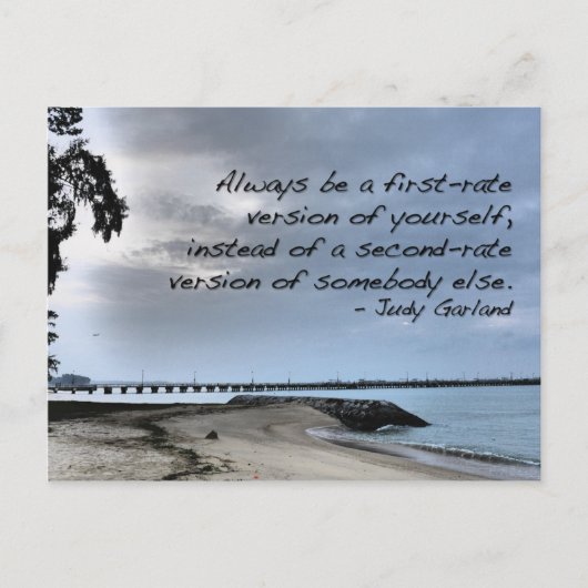 Wees altijd de eerste - prijs postkaart (Voorkant)