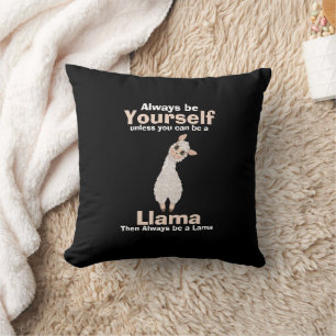 Wees altijd een Llama Dierenvriend Kussen