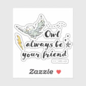 Wees altijd je vriend sticker (Vel)