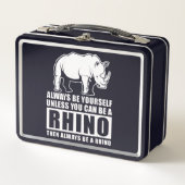 Wees altijd jezelf, tenzij Rino Costume Gift (Voorkant)