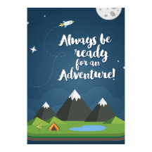 Wees altijd klaar voor een Avontuur! Kinderkamer &