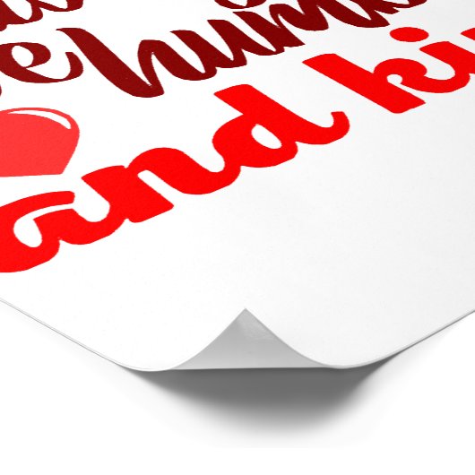 Wees altijd nederig en vriendelijk BOSS LADY Boss Poster (Hoek)