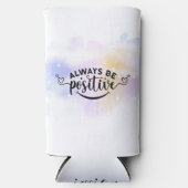 Wees altijd positief Paarse geel (Voorkant)