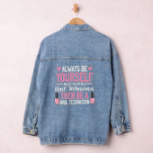 Wees altijd uw eigen technicus Nail Tech Manic Denim Jacket (Hangar)