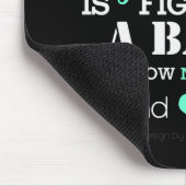 Wees altijd vriendelijk (aqua) muismat (Hoek)