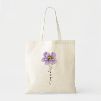 "wees altijd vriendelijk" boodschappentas tote bag