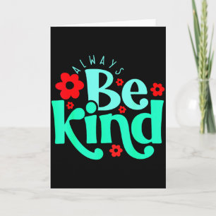 Wees Altijd Vriendelijk Inspirerend Citaat Wereld Kaart