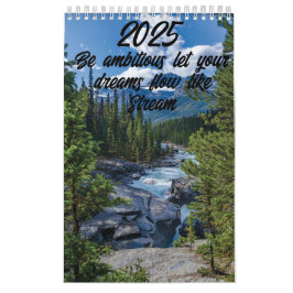 Wees ambitieus laat je dromen stromen als Stream Kalender