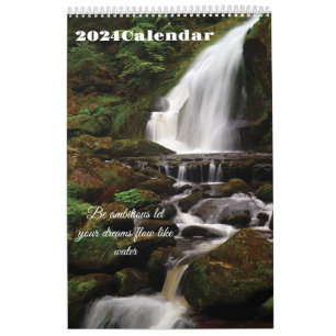Wees ambitieus laat je dromen stromen als water 20 kalender