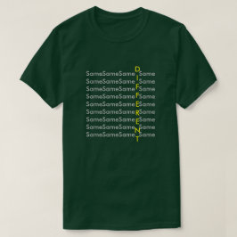 Wees anders - (dubbelzijdig) een MisterP-Shirt T-shirt