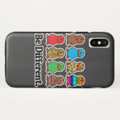 wees anders grappig patroon eendje eenden Case-Mate iPhone case (Achterkant (horizontaal))