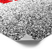 Wees bang dat u erg bang bent - Anti-Hillary png.p Poster (Hoek)