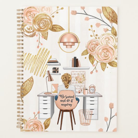 Wees bang & doe het toch planner (Voorkant)