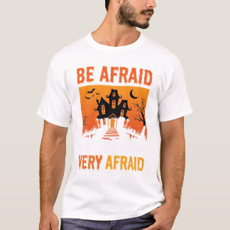 Wees Bang Spukhuis Halloween T-shirt