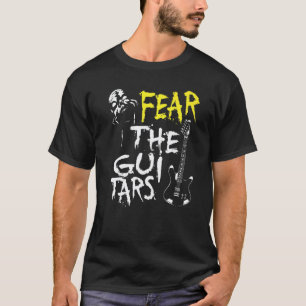 Wees bang voor de gitaren t-shirt